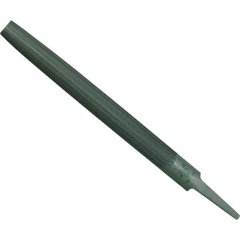 ツボサン 鉄工ヤスリ 350mm 半丸 油目 HA350-04