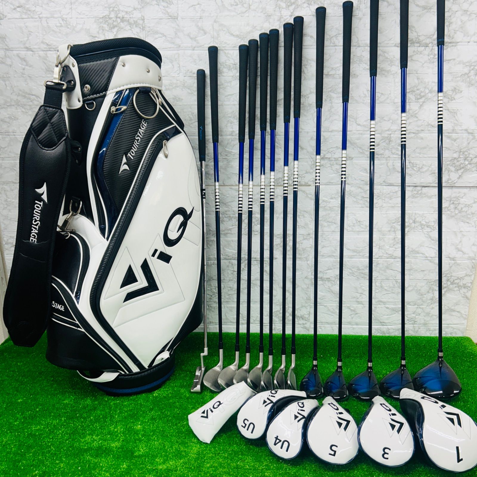 【豪華‼】 ブリヂストン ViQ メンズ ゴルフ クラブ 初心者 セット R 豪華‼】 ブリヂストン ViQ メンズ ゴルフ クラブ 初心者 セット R