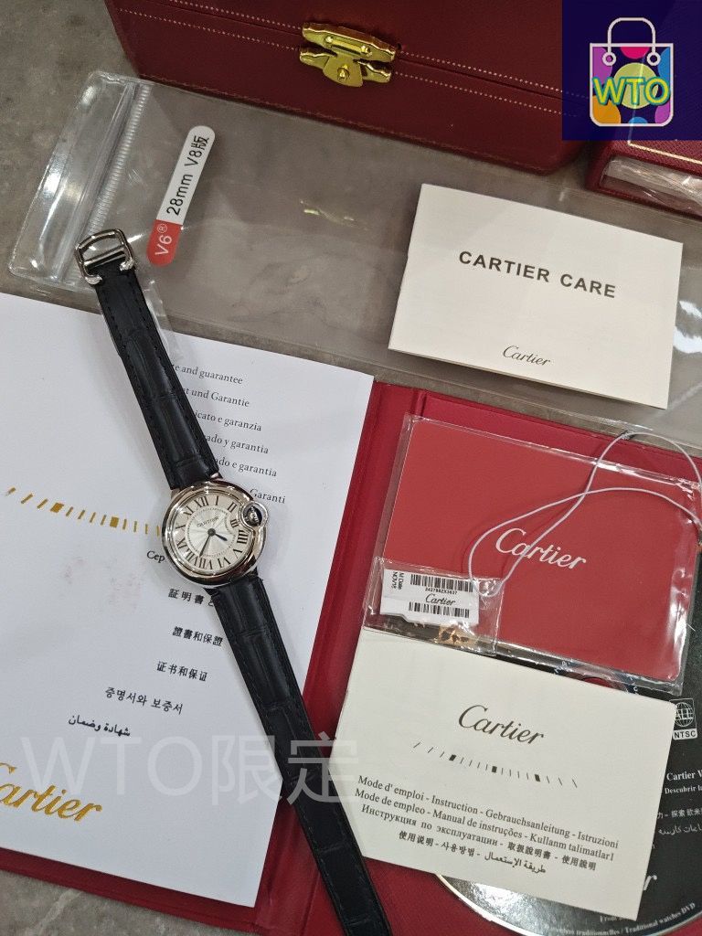 CARTIER カルティエ バロンブルー レディース腕時計｜高品質×手頃な価格｜実物撮影 ♥-WTO輸入2