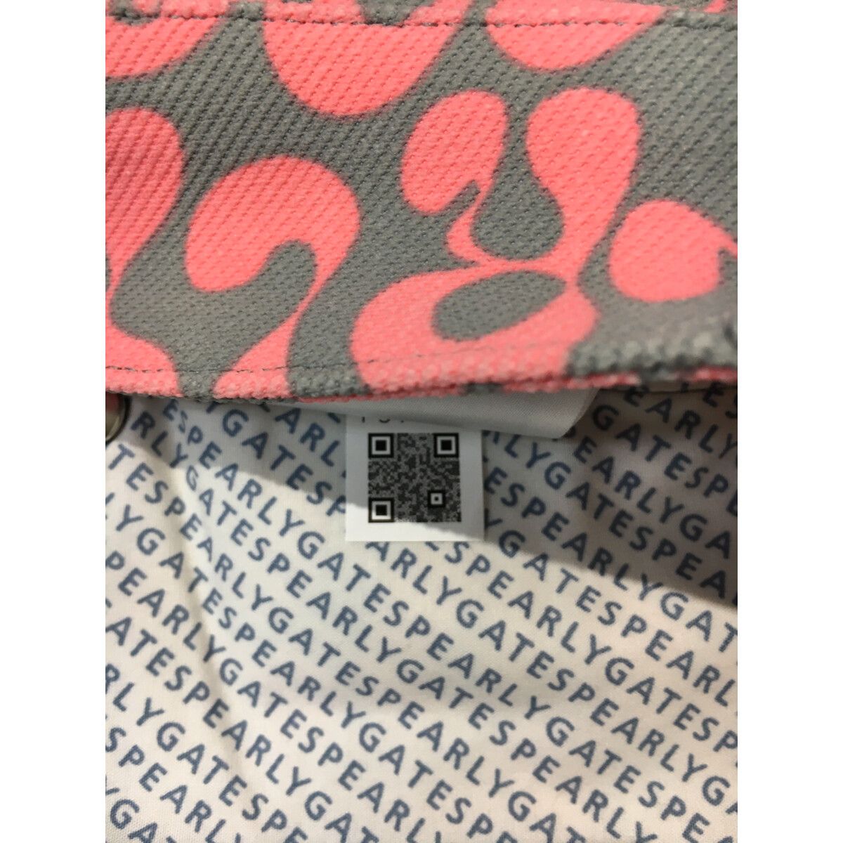 Pearly Gates パーリーゲイツ セットアップ 薄ピンク 総柄 チェック