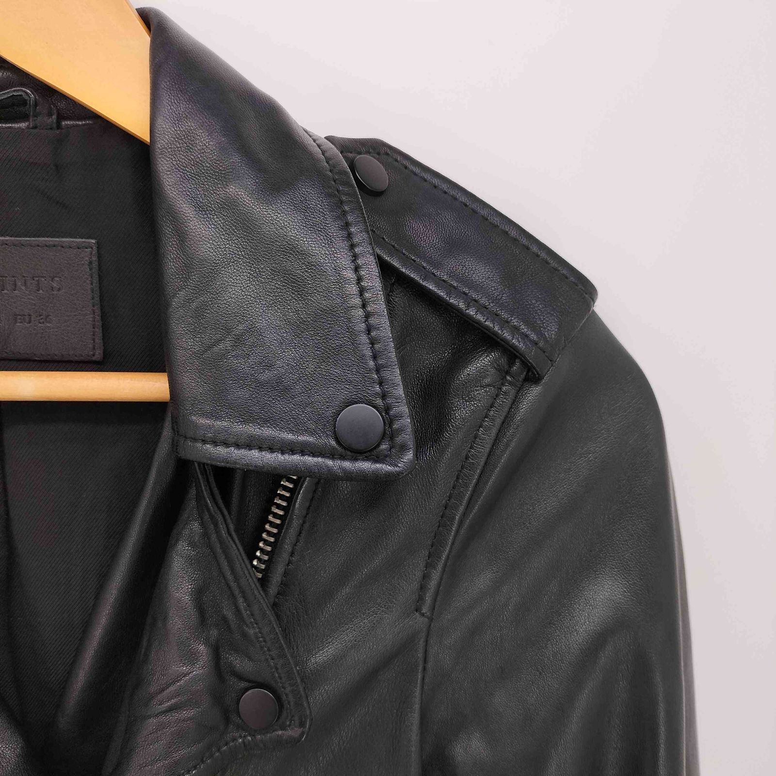 オールセインツ ALLSAINTS BALFERN BIKER ラムレザー ダブル