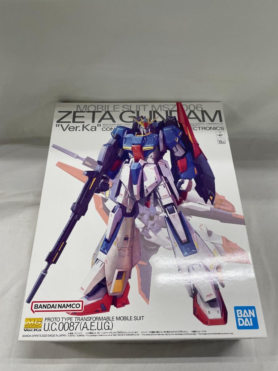 未開封】ゼータガンダム Ver.Ka (MG) 機動戦士Zガンダム - メルカリ