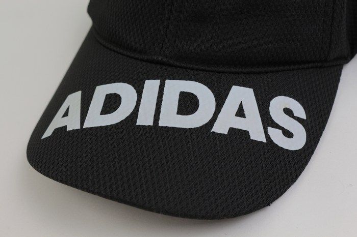 アディダス キャップ メッシュ スポーツ 帽子 ブランド ジュニア キッズ 男の子用 ONEサイズ ブラック adidas 【中古】