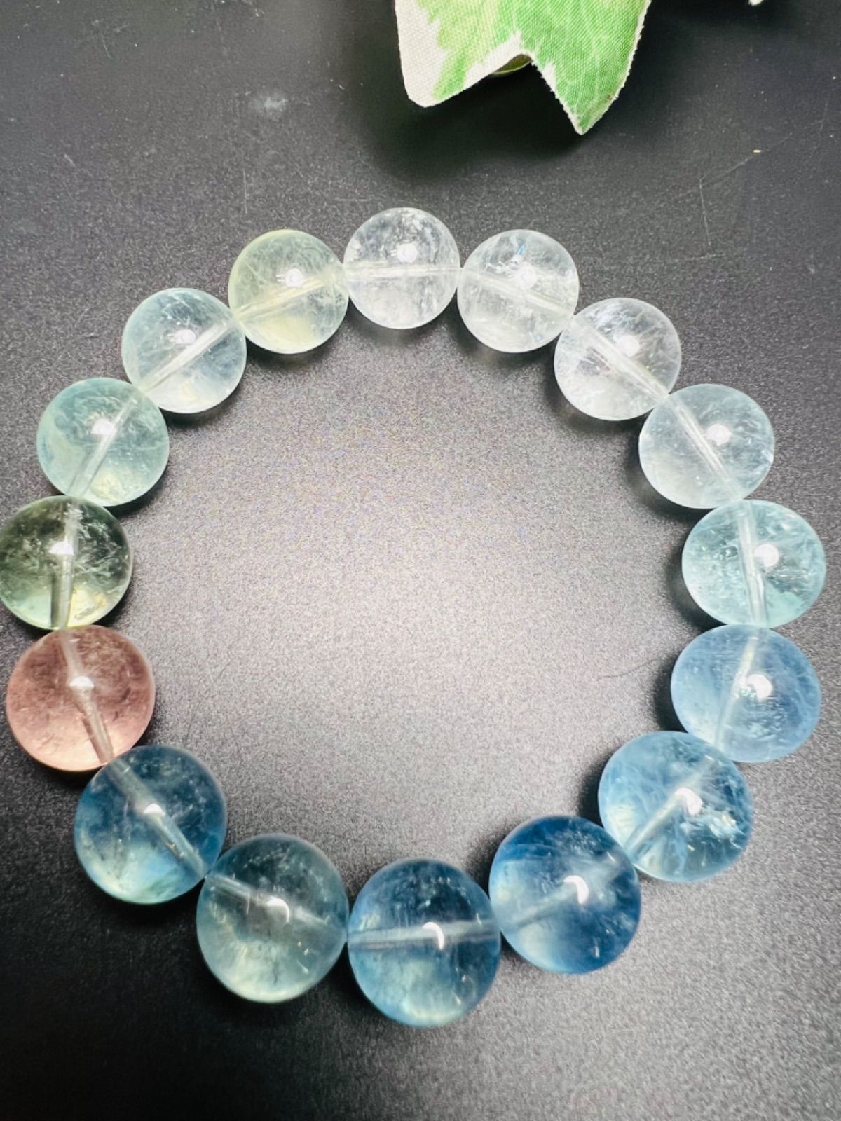 ミックスベリルブレス 高品質 透明感 永遠の若さ 幸福 指導者