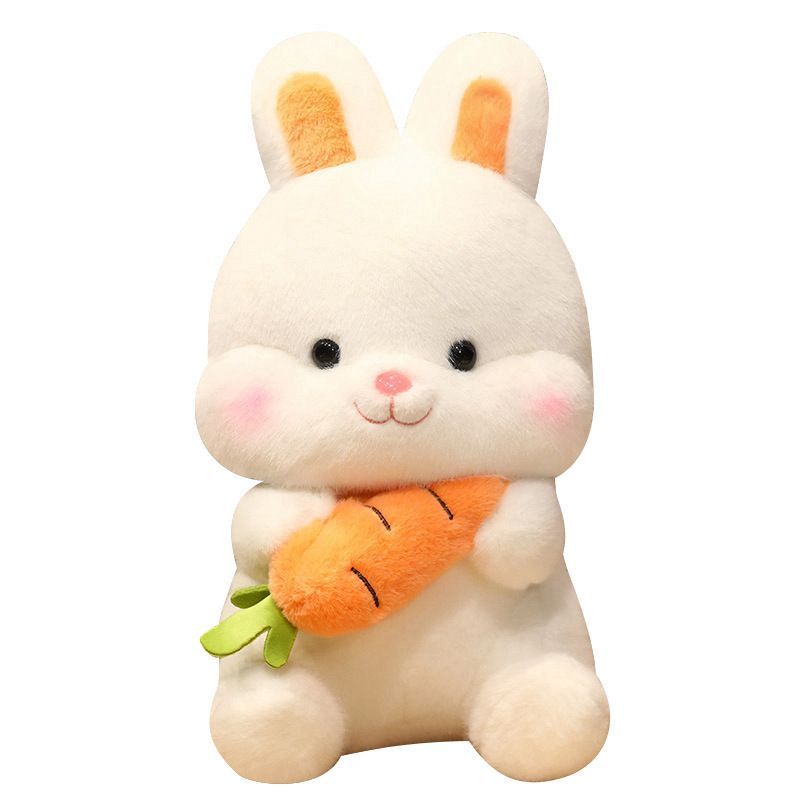 にんじんウサギのぬいぐるみ——ちびうさ様 ぬいぐるみ ウサギ 特大 人参 にんじん クッション 兎 うさぎ