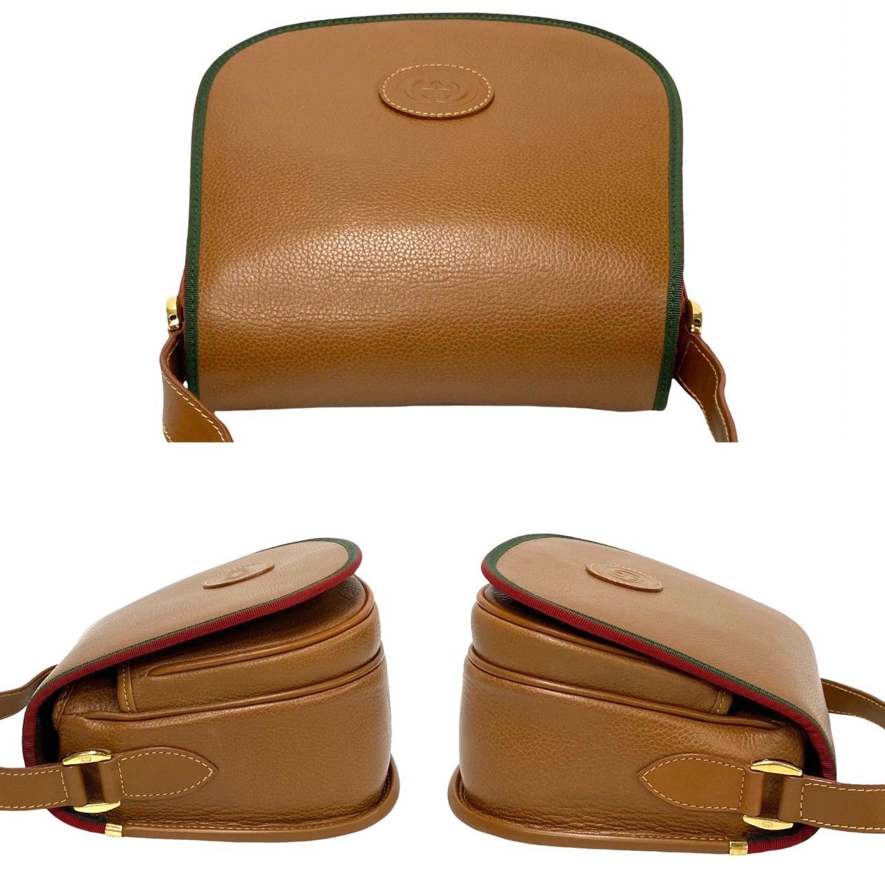 極 美品 保存袋 付き GUCCI オールドグッチ ヴィンテージ