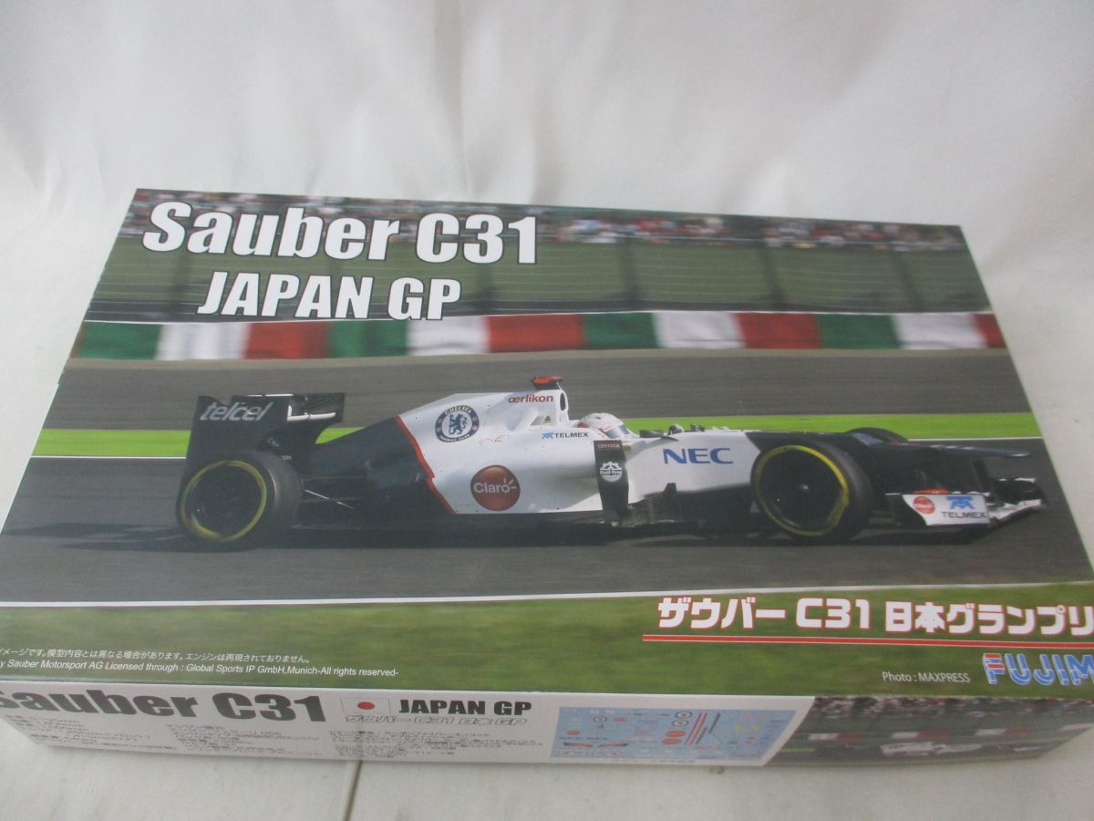 限定品 フジミ 1/20 ザウバー C31 日本GP w/レジン製ヘルメット 未組立 プラモデル フジミ 1/20 ザウバー C31 日本GP - メルカリ