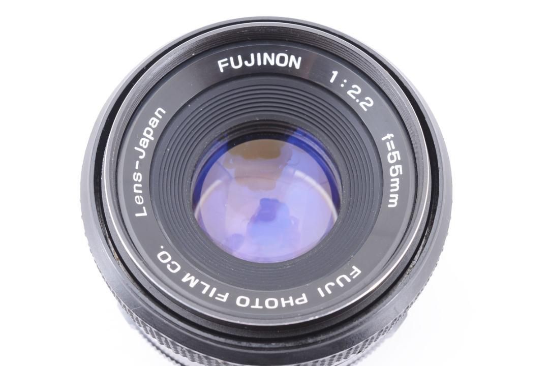 FUJI FUJINON 55mm F2 レンズフィルター付 L772 - レンズ(単焦点)