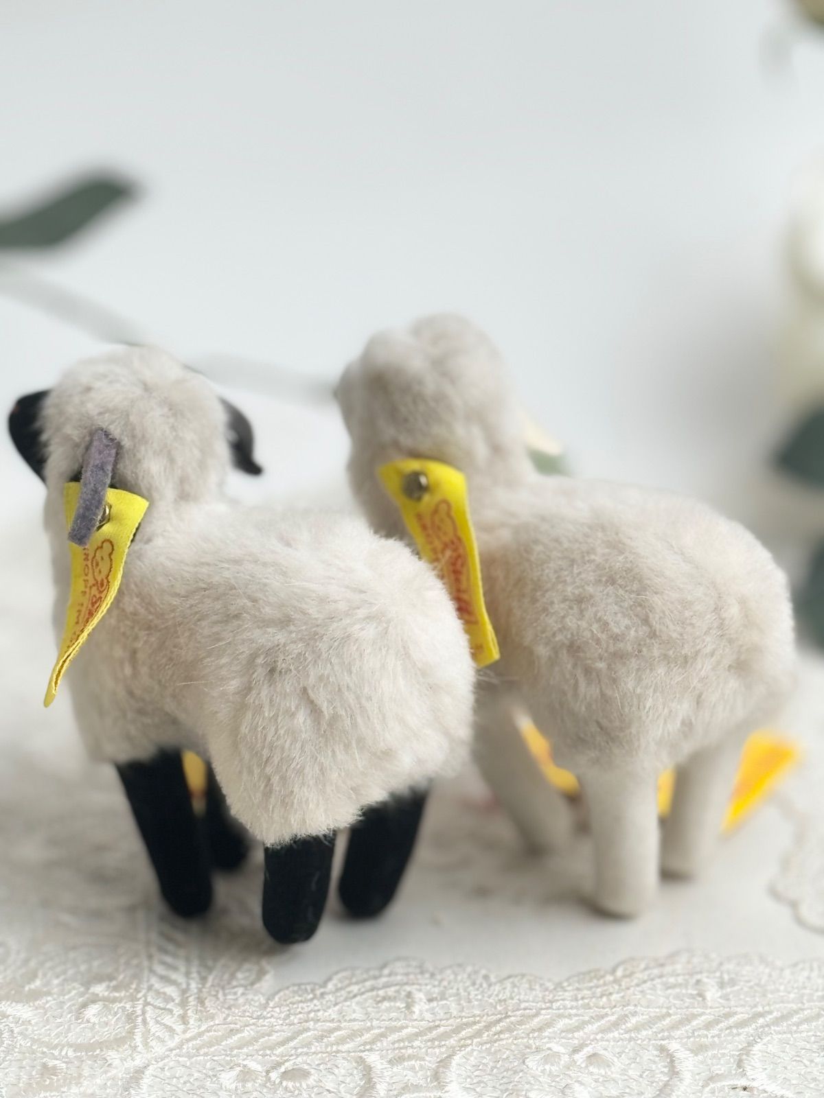 Steiff - シュタイフ★Flori Sheep＆Snucki Moorland Sheep羊 送料無料☆シュタイフ☆Flori Sheep 11cm ＆ Snucki Moorland