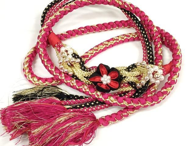 平和屋着物○和装小物 帯締め20本 振袖用 丸組 金糸 逸品 DAAO8686zzz