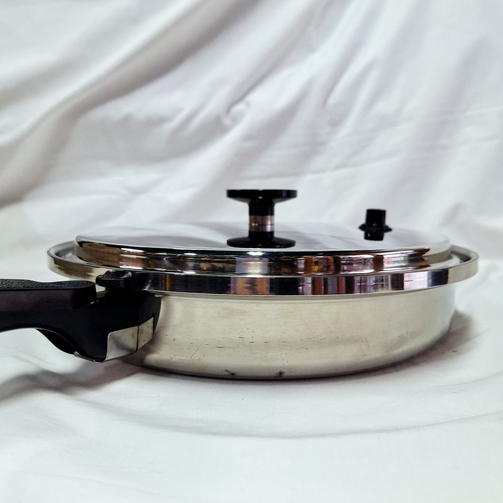 EHP EKCO Ambassador USA製 高級ステンレス鍋、蒸し器セット 未使用☆EKCO Home Products USA製 フライパン 鍋 蒸し器 高級
