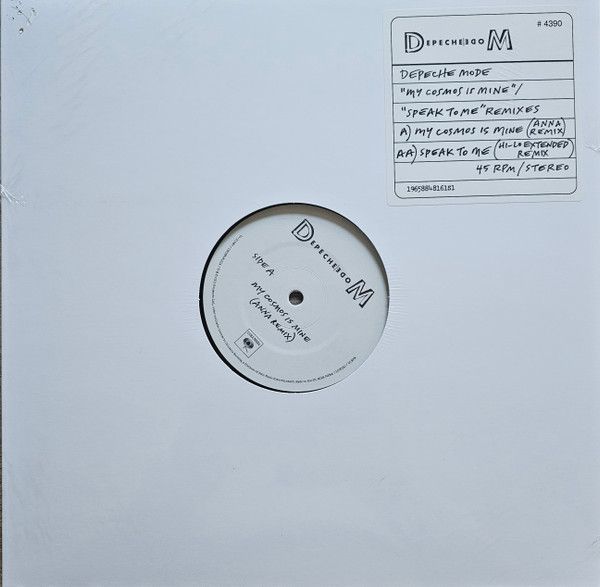 欧LP Depeche Mode My Cosmos Is Mine | Speak To Me Remixes 44323987 Columbia |00260