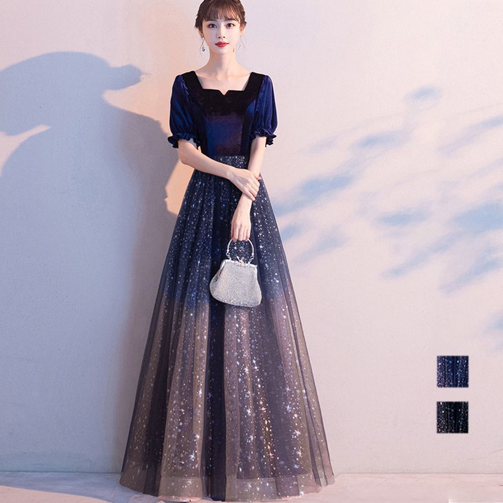 niana（ニアナ）の「ベルスリーブスリットドレス パーティードレス