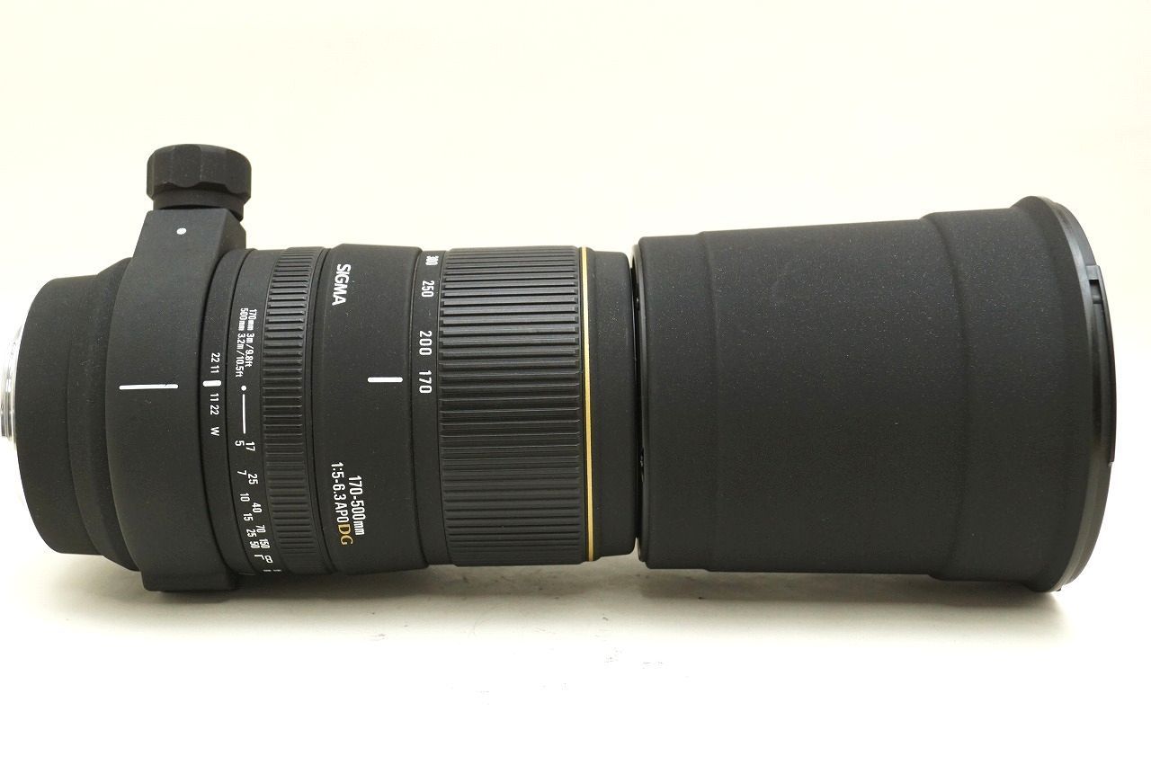 ソニー用 望遠 SIGMA 170-500mm F5-6.3 APO DG 超望遠レンズ 極美品