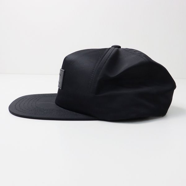 Acne Studios ブラックのキャップ Acne Studios - Faceパッチ ベースボールキャップ - ブラック