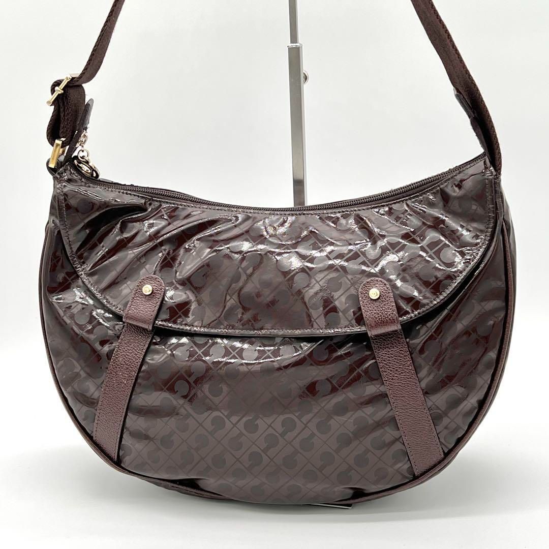 GHERARDINI エナメルバッグ ゲラルディーニ GHERARDINI ハンドバッグ