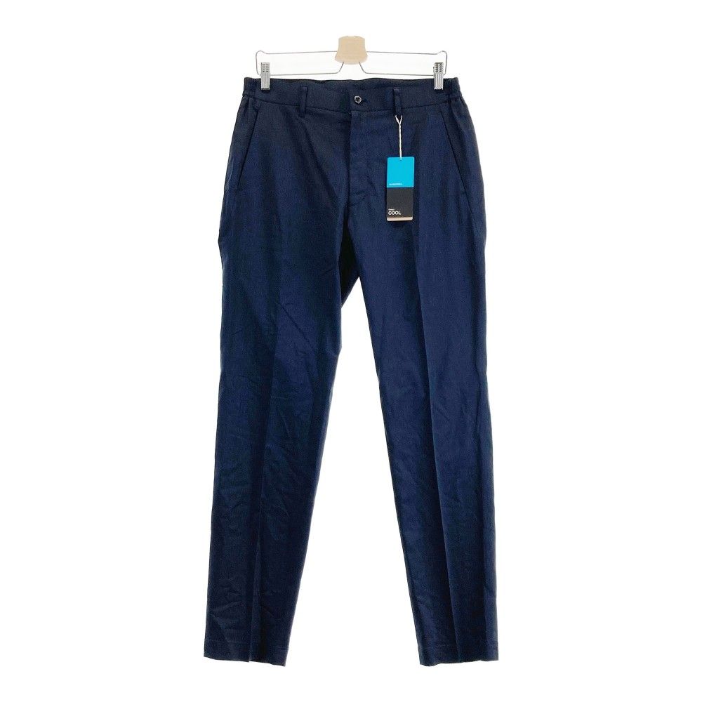 サイズ 79-83 MUNSING WEAR マンシングウェア 2025年モデル ストレッチパンツ ロゴ刺繍 ネイビー系 240101431138 ゴルフウェア メンズ ストスト