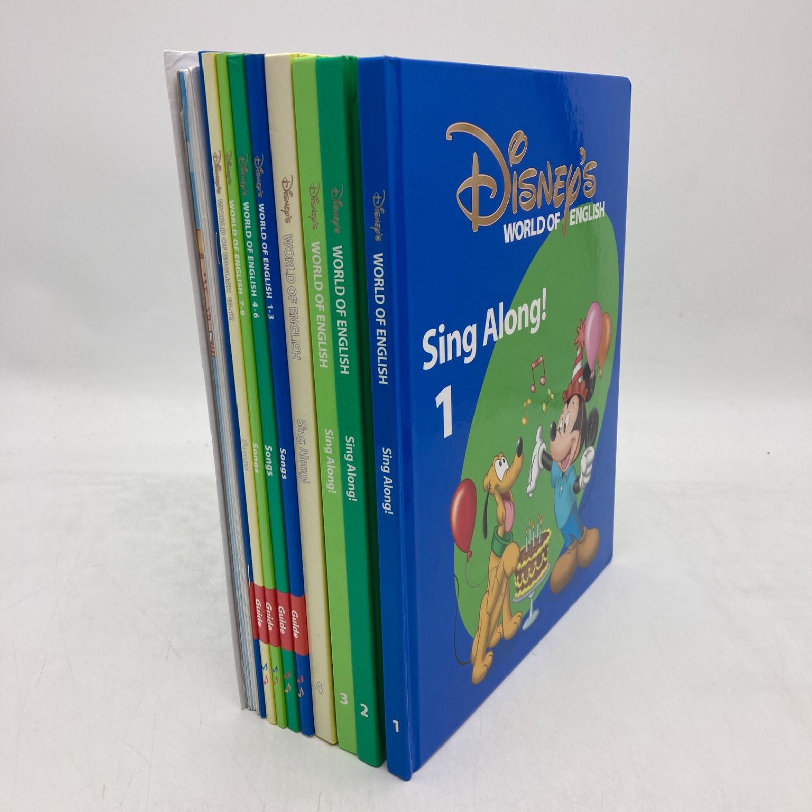 ディズニー 英語 シングアロング dvd 12枚 旧子役 dwe シングアロング DVD12枚 旧子役 絵本&CD 字幕あり ディズニー