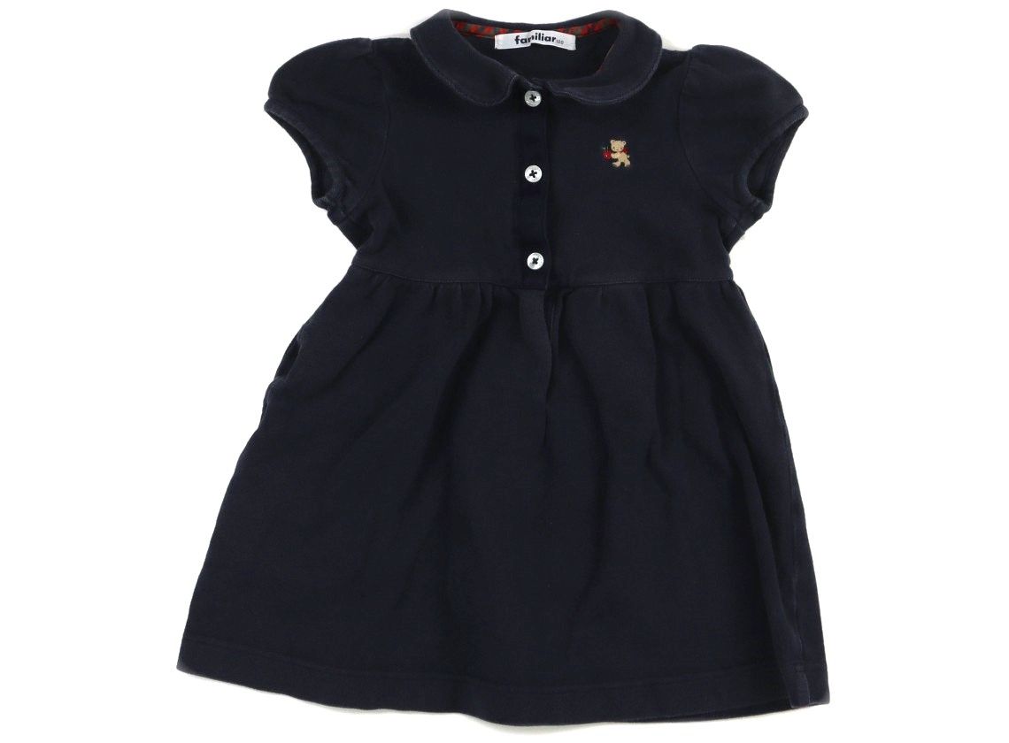 【美品】ファミリア　ワンピース　100㎝ ファミリア/familiar】ワンピース 100サイズ 女の子【子供服・ベビー服