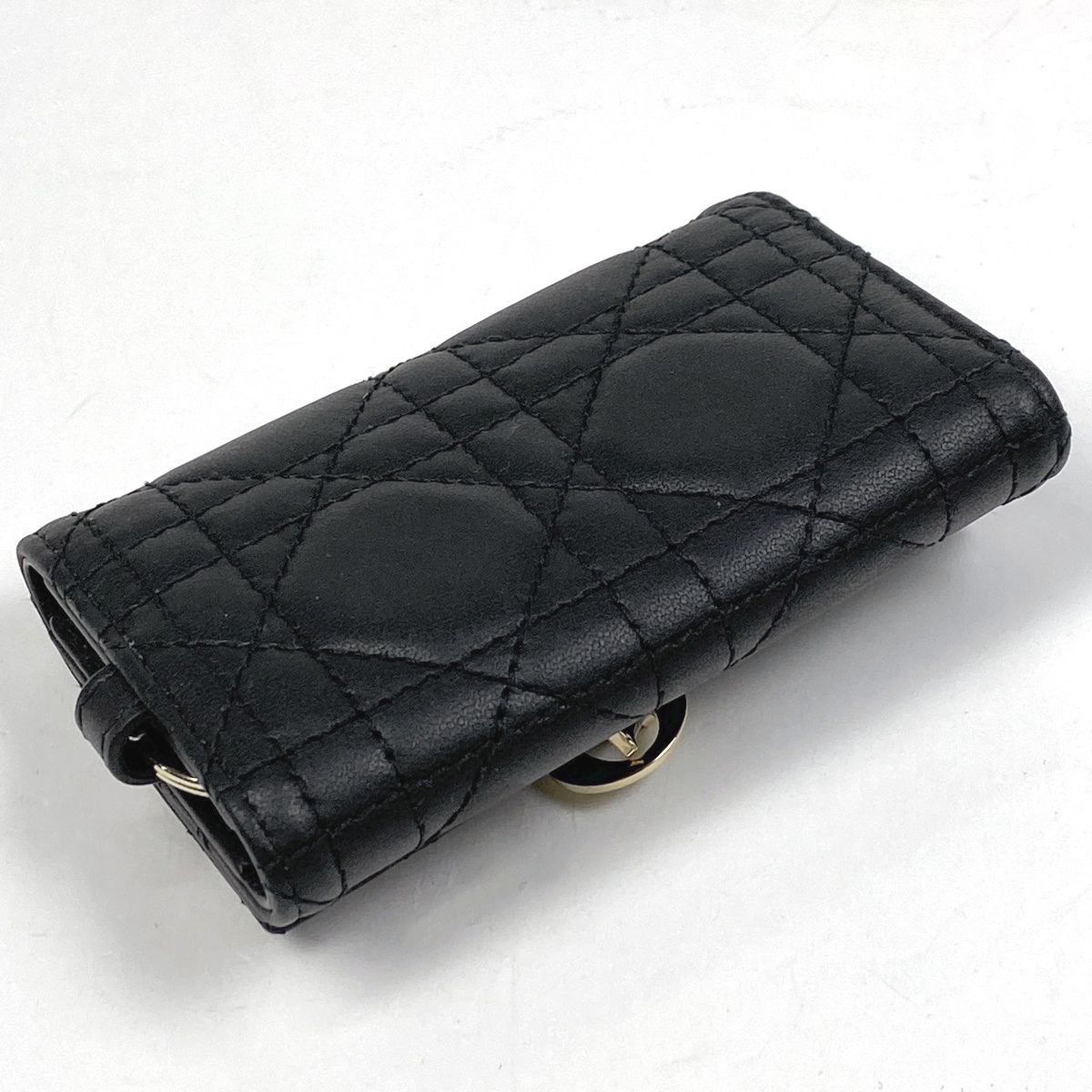 【美品✨】Christian Dior ディオール レザー キーケース クリスチャンディオール Christian Dior レディディオール 4連