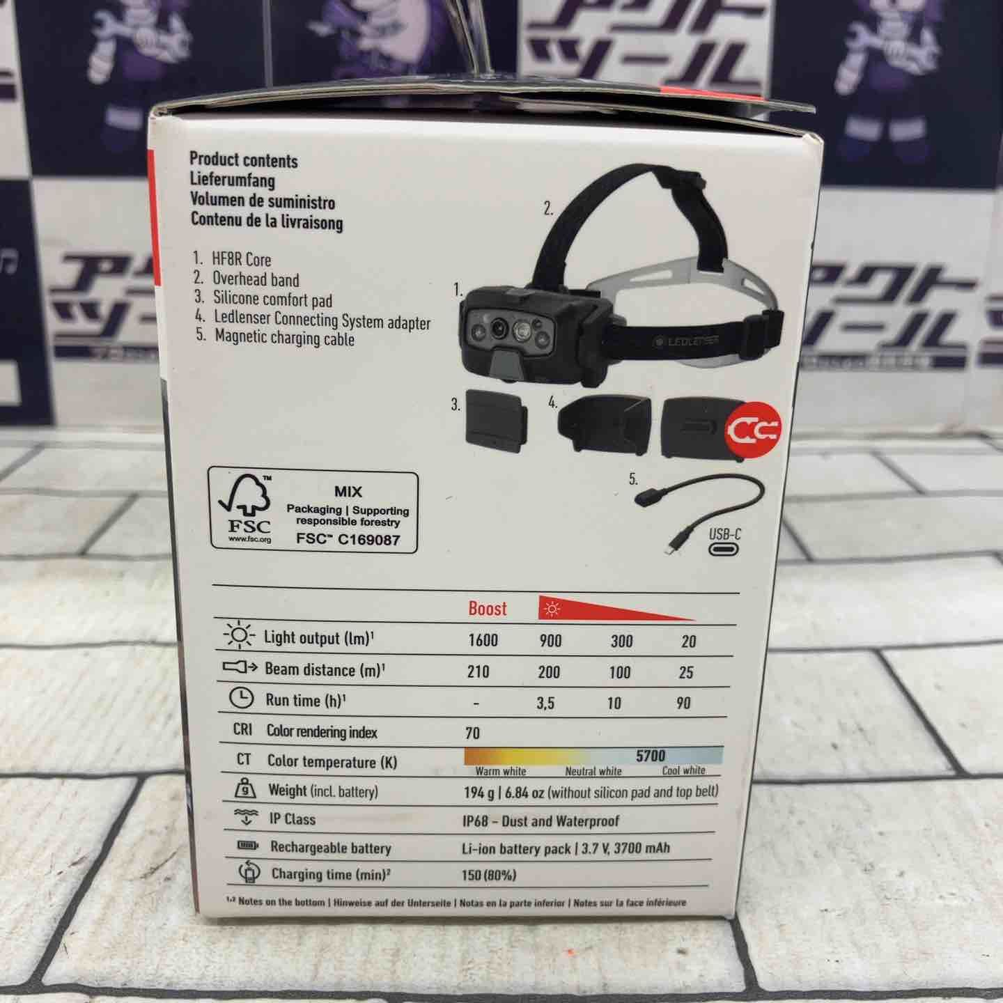 ◇レッドレンザー(LEDLENSER) ヘッドライト HF8R CORE【所沢店