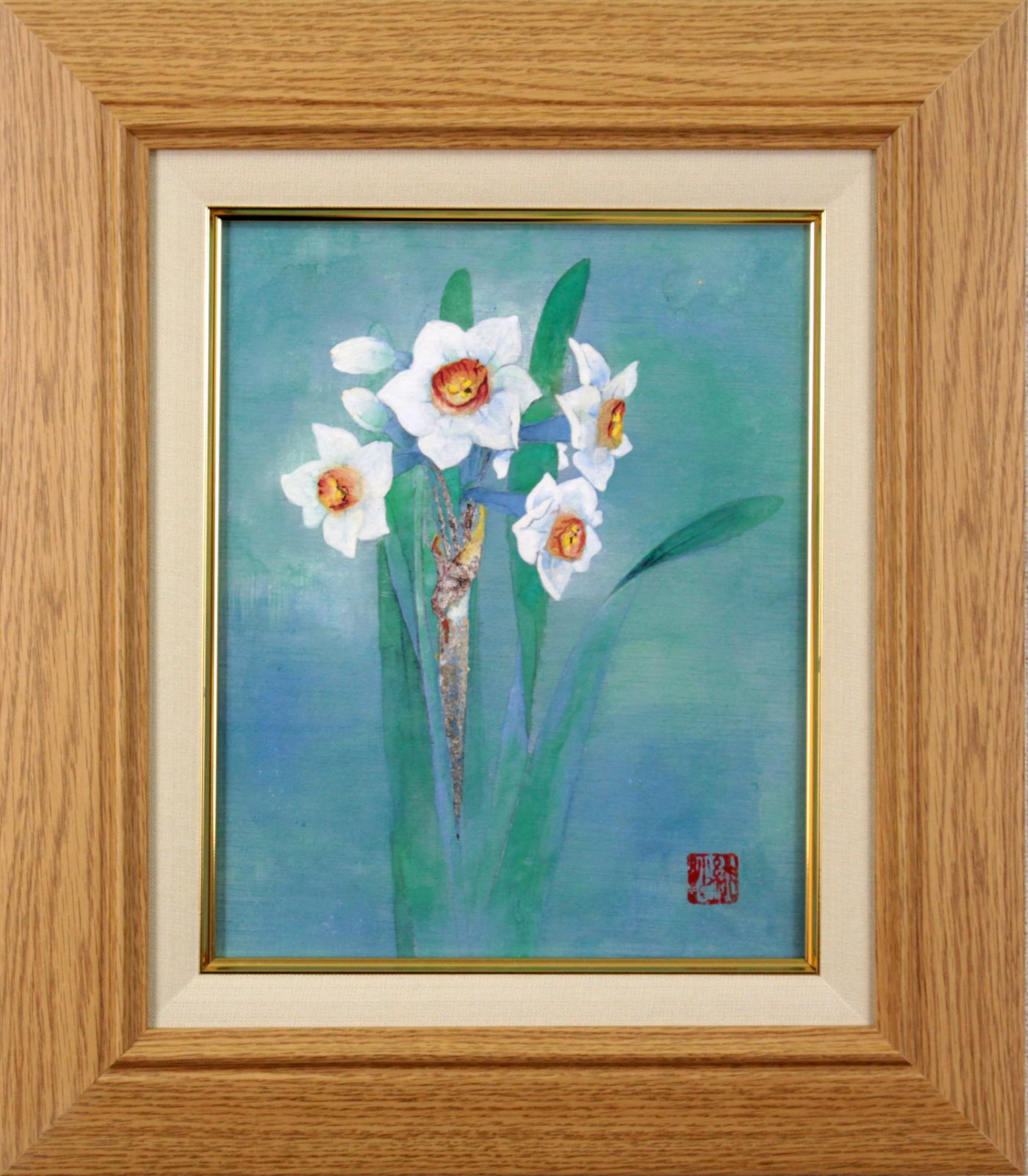 中井緋紗子『花』日本画【真作保証】 絵画 中井緋紗子『花』日本画【真作保証】 絵画 - メルカリ