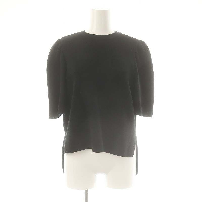 シートーキョー SHE Tokyo 23AW Ulla ニット カットソー ウール 0 黒 