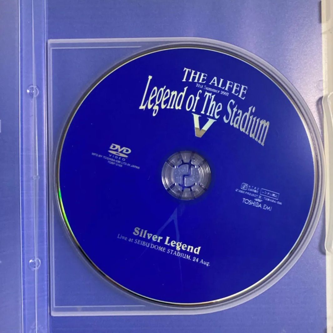 DVD/THE ALFEE 21st Summer 2002 Legend of The Stadium V 2枚 - Hobby
