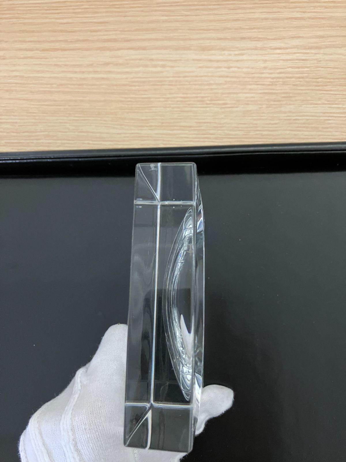 バカラ baccara 灰皿 未使用 Baccarat バカラ エキノックス アッシュ