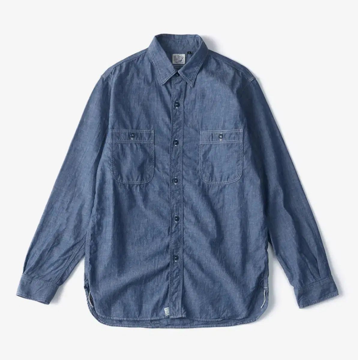 4 orSlow オアスロウ レギュラーフィット シャンブレー シャツ