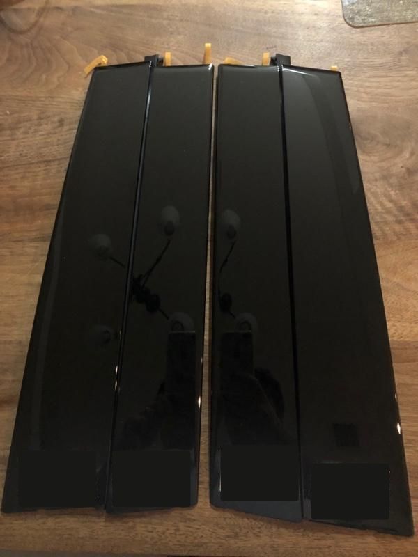 トヨタ TOYOTA 純正 E210系 カローラ ツーリング センターピラーパネル 左 右 4枚 セット Bピラー ピアノブラック ガーニッシュ 黒 パーツ エンジン タイヤ バンパー 検索 マフラー