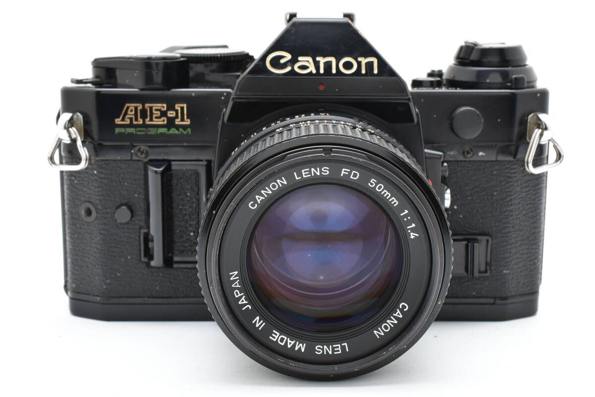 美品　Canon AE-1-P BLK FD 50㎜f1.4 & 70-150㎜ 美品 Canon AE-1-P BLK FD 50㎜f1.4 & 70-150㎜