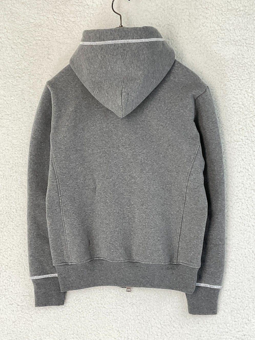 未使用 1piu1uguale3 ウノピゥウ 3 グレー ZIP PARKA ジップ