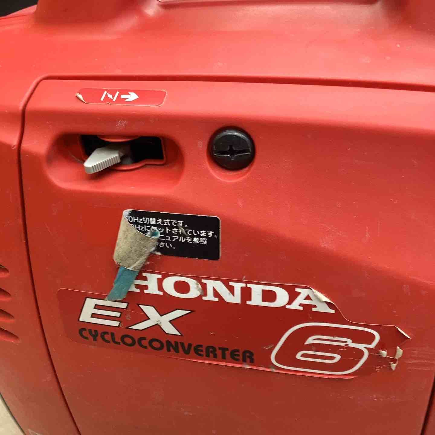 ホンダ(HONDA) サイクロコンバーター発電機 EX6 2.1L 100V 無鉛