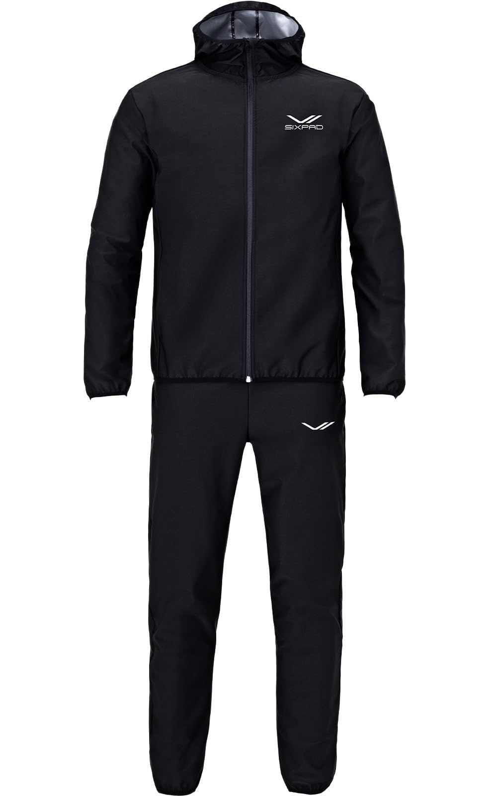 [SIXPAD] シックスパッド サウナスーツ Sauna Suit MTG エムティージー 筋トレ (M) [ブラック] [M]
