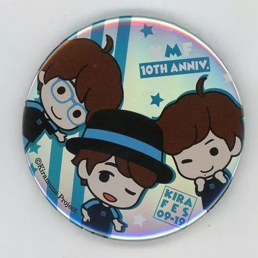 kiramune 10th Anniversary ピンバッジセット 中古】バッジ・ピンズ 岡本信彦 ハート型バッジ 「Kiramune博