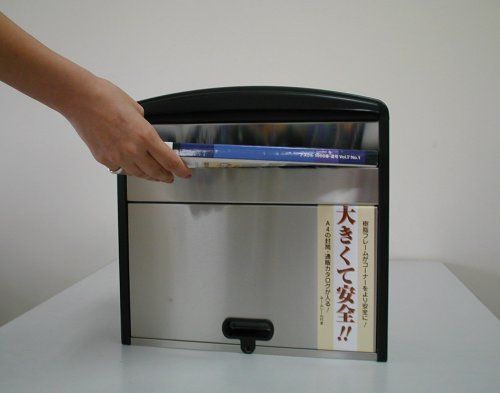 【新品】 メイワ ステンレスポスト ブラック PS-360 wwzq1cm
