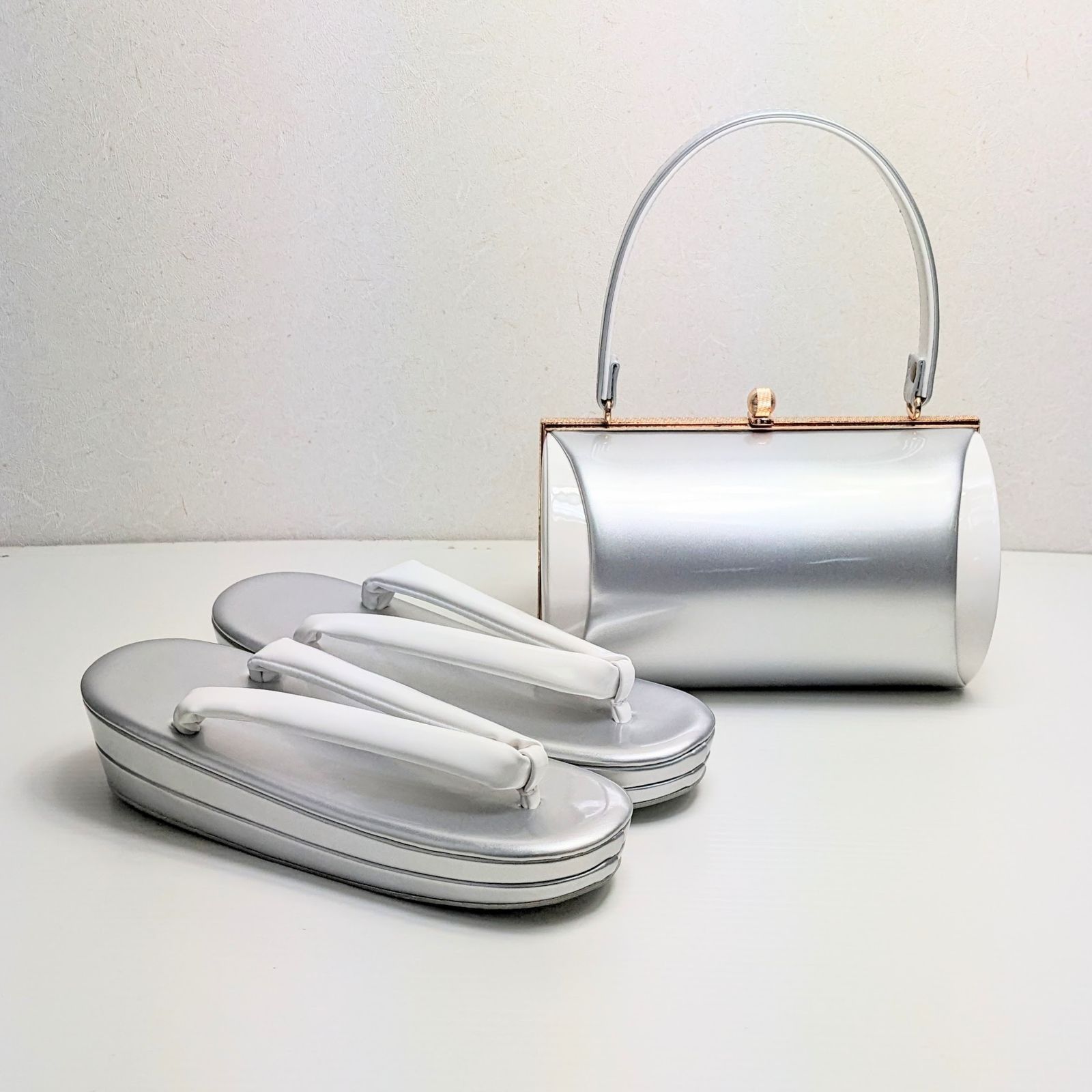 草履バッグセット 帯地帯地 フォーマル用 選べる2色 和装 草履バッグ