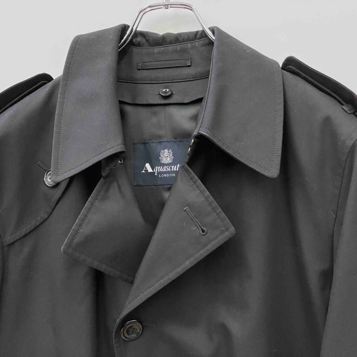 Aquascutum アクアスキュータム CURTIS シングル トレンチコート