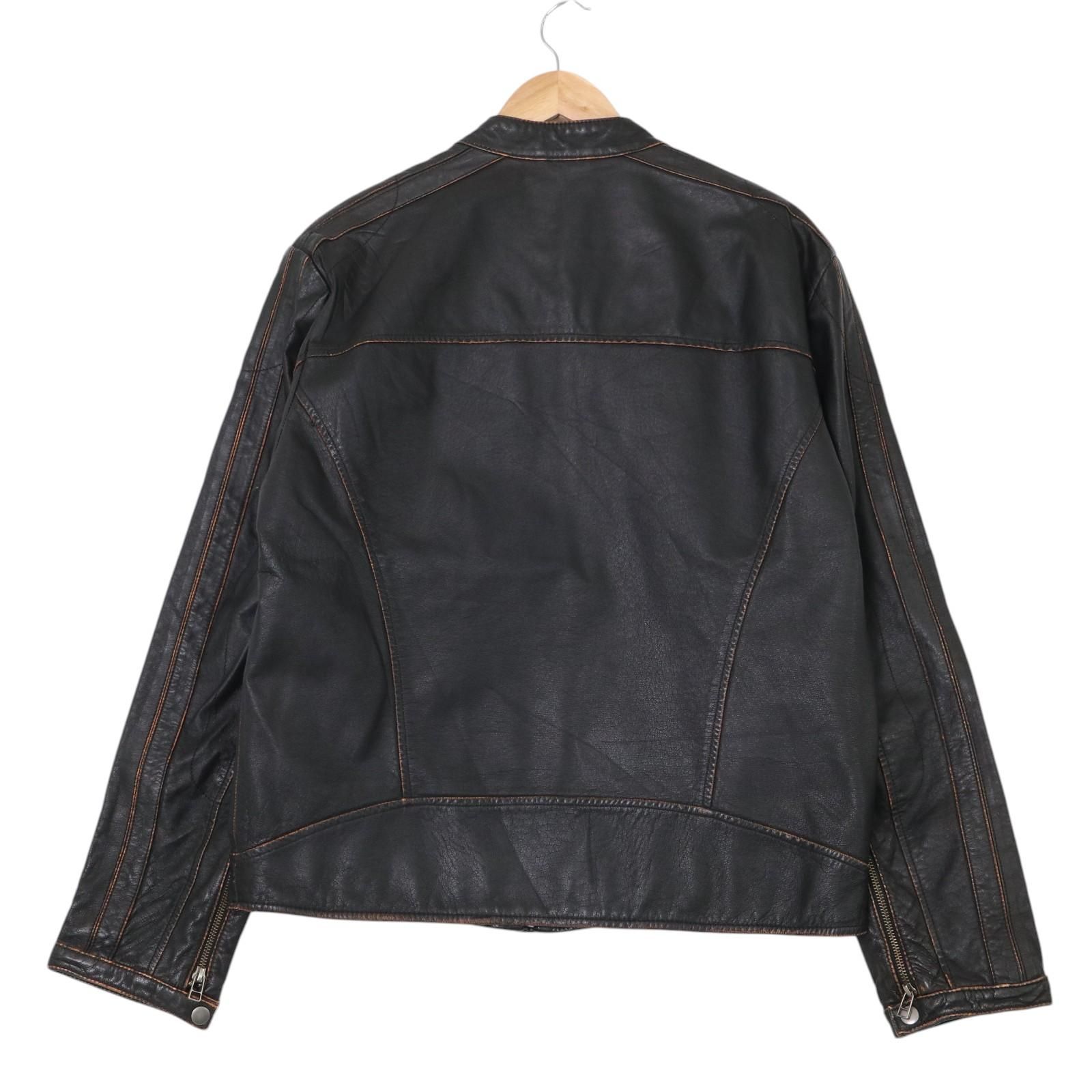 DANIER シングルライダースジャケット レザージャケット