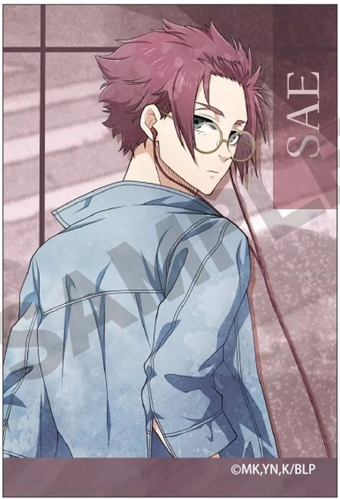 ブルーロック　糸師冴　缶バッジ　休日メガネ グッズ-バッチ】ブルーロック アート缶バッジ 糸師冴 休日メガネ