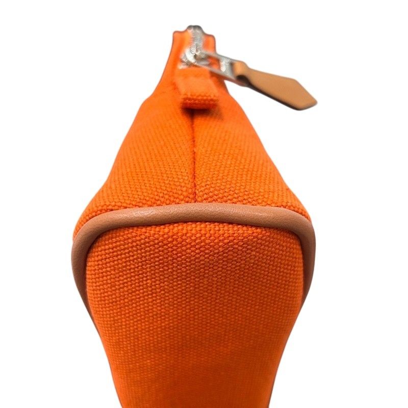 美品　HERMES ボリードポーチ ミニミニ オレンジ エルメス <br>ボリードポーチ ミニミニ<br>オレンジ<br