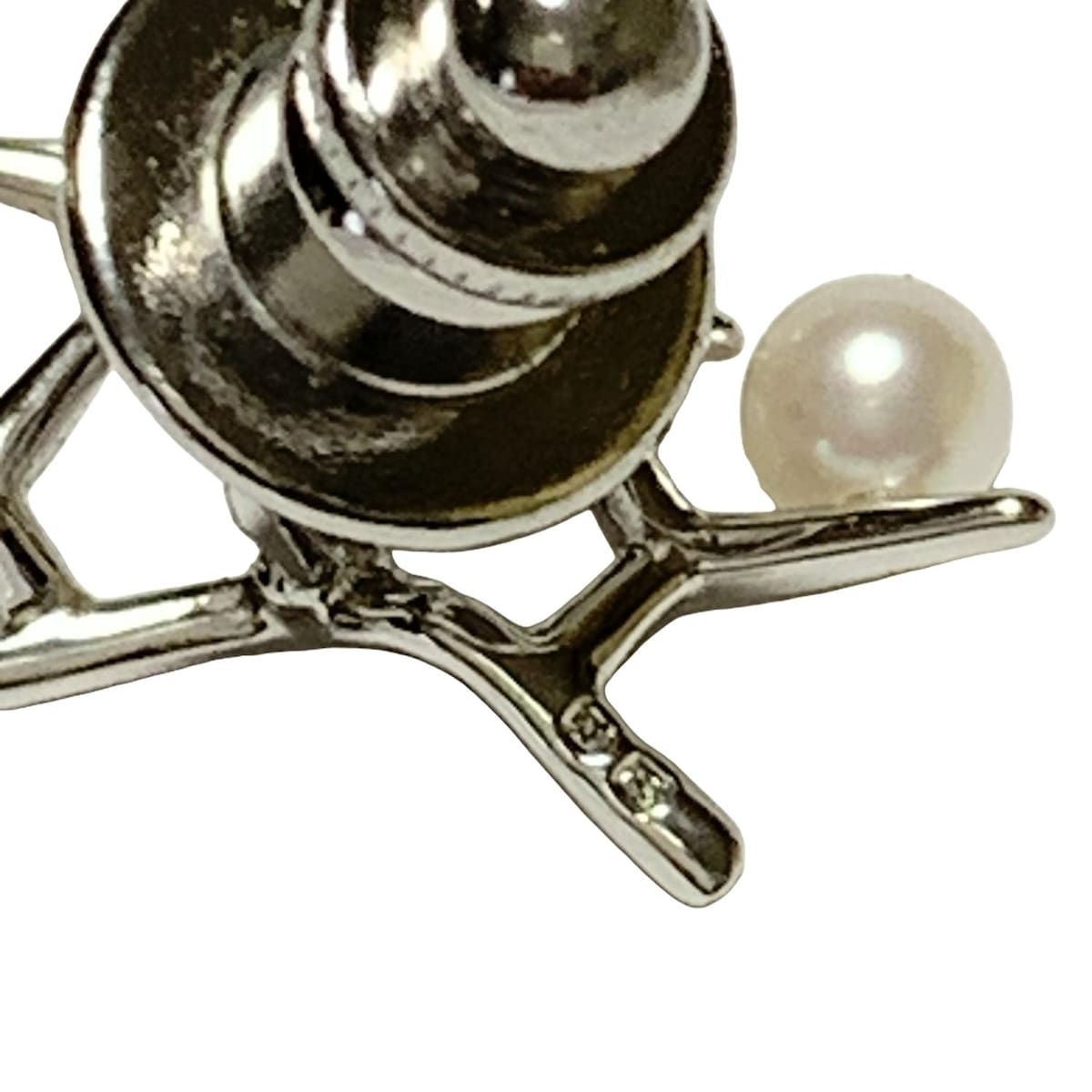 ★極美品★　MIKIMOTO　ミキモト　幸福の木　パール　ブローチ　シルバー MIKIMOTO ミキモト 幸福の木 パール ブローチ - メルカリ