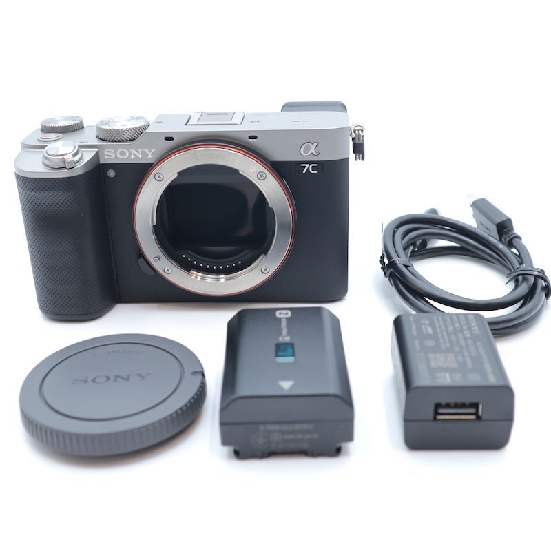 【美品・シャッター回数わずか】SONY α7C α7 IV ILCE-7M4 ボディ シャッター回数約6000回以下 E627-2P4