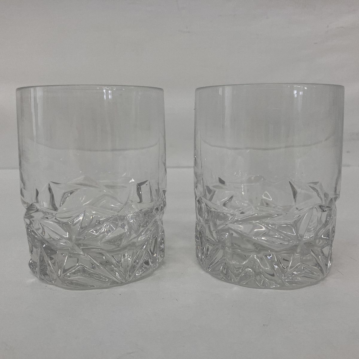 TIFFANY-Co. スウィング ロックグラス タンブラー ペアグラス クリスタルガラス ティファニー 2個セット Z10408741