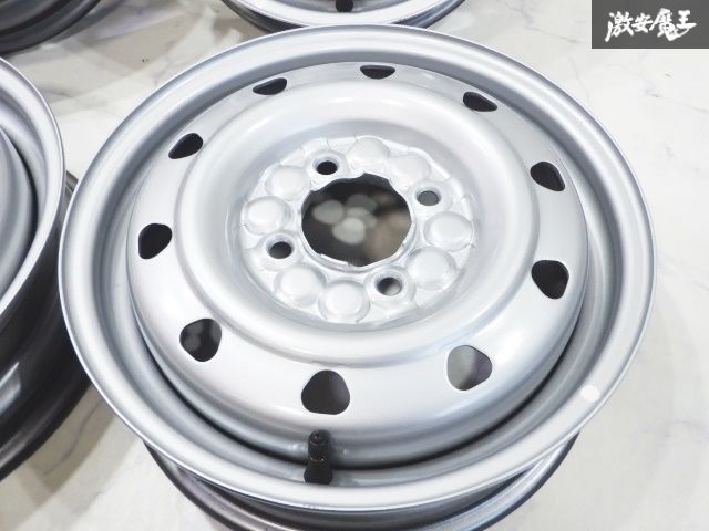 ♥ ● スズキ|ダイハツ 純正 13インチ 4J ＋45 4穴 PCD100 スチール 鉄チン ホイール 4本セット キャリィ ハイゼット 軽トラ FFCRYSTALESIA_COM