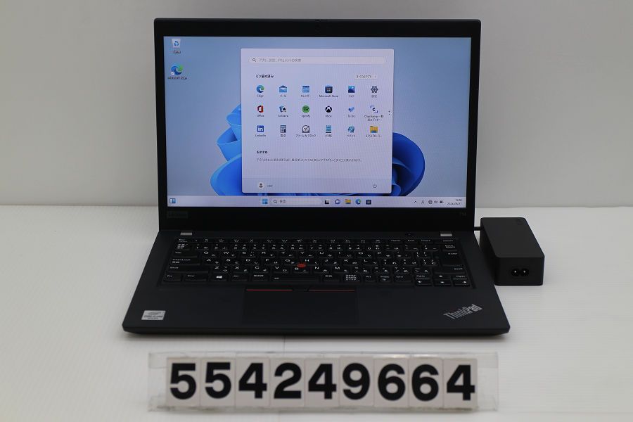 Lenovo ThinkPad T14 Gen1 Core i5 10310U 1.7GHz/16GB/256GB(SSD)/14W/FHD(1920x1080)/Win11 【554249664】