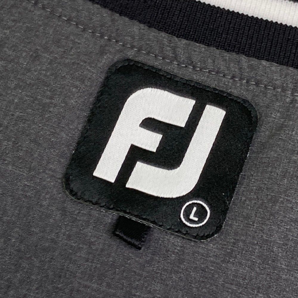 サイズ：L FOOT JOY フットジョイ  長袖ブルゾン 裏メッシュ  グレー系 [240101422406] ゴルフウェア メンズ ストスト サイズ：L FOOT JOY フットジョイ 長袖ブルゾン 裏メッシュ