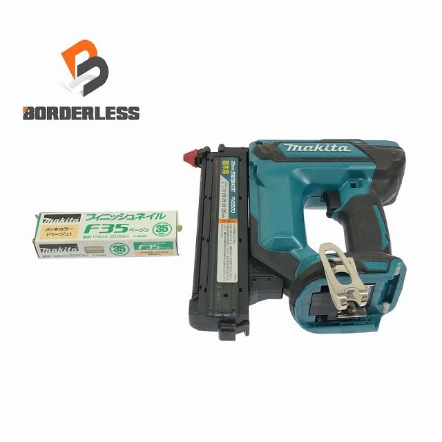 makita マキタ 18V 35mm 充電式面木釘打機 FN350D 本体のみ コードレス バッテリー式 フィニッシュネイラ 仕上釘打機 107176