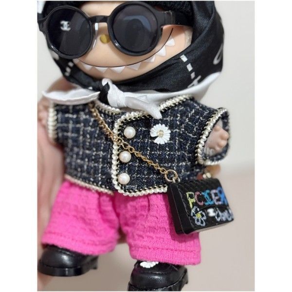 未使用品 ぬいぐるみ用服 LABUBU BIGBANG G-DRAGON ジヨン着用風